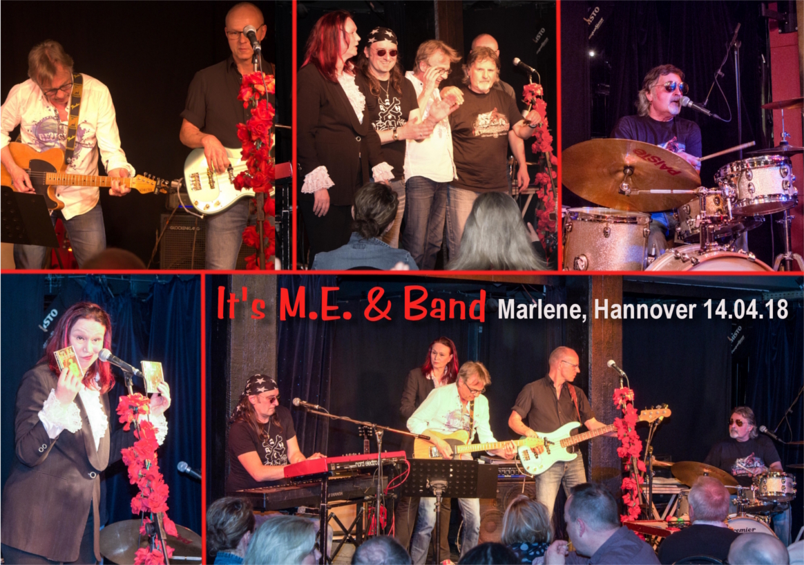 It's M.E. & Band am 14. April 2018 in der Marlene